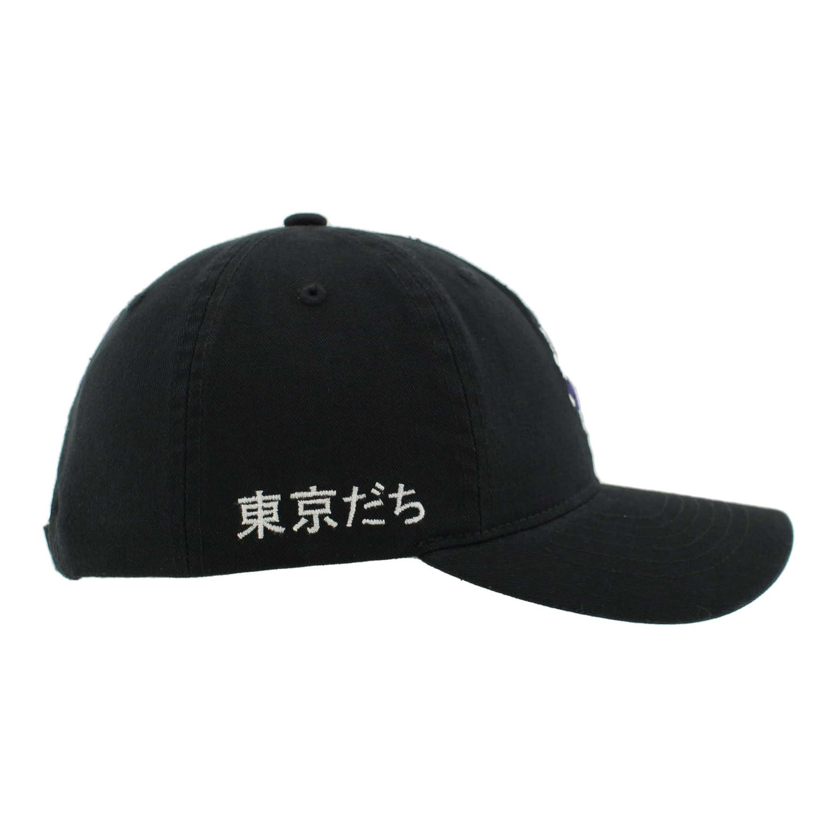 Northwestern University Wildcats Zephyr Unconstructed Adjustable Purple Hat with Tokyodachi Willie the Wildcat Design