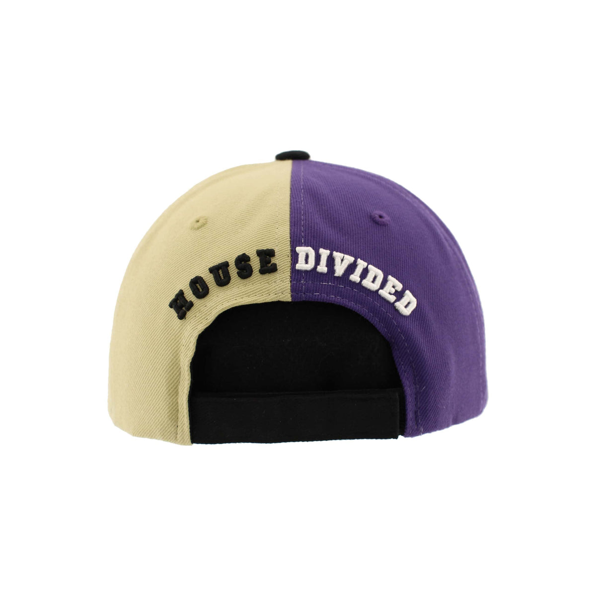 Northwestern University Wildcats House Divided Hat with Purdue Boilermakers-Back1