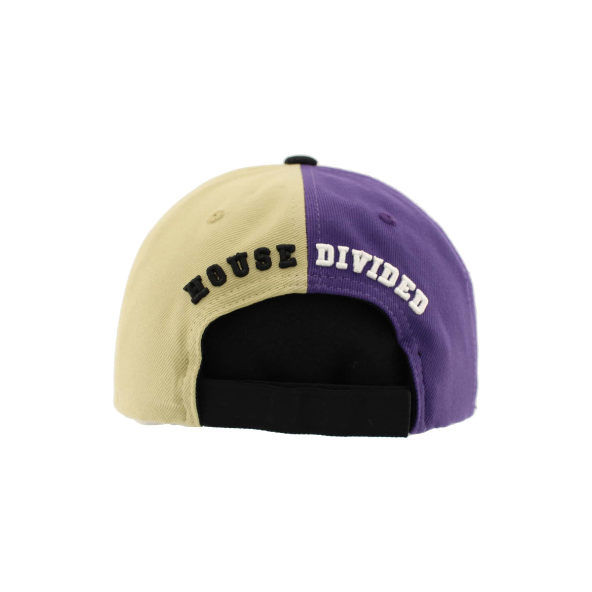 Northwestern University Wildcats House Divided Hat with Colorado Buffaloes-Back
