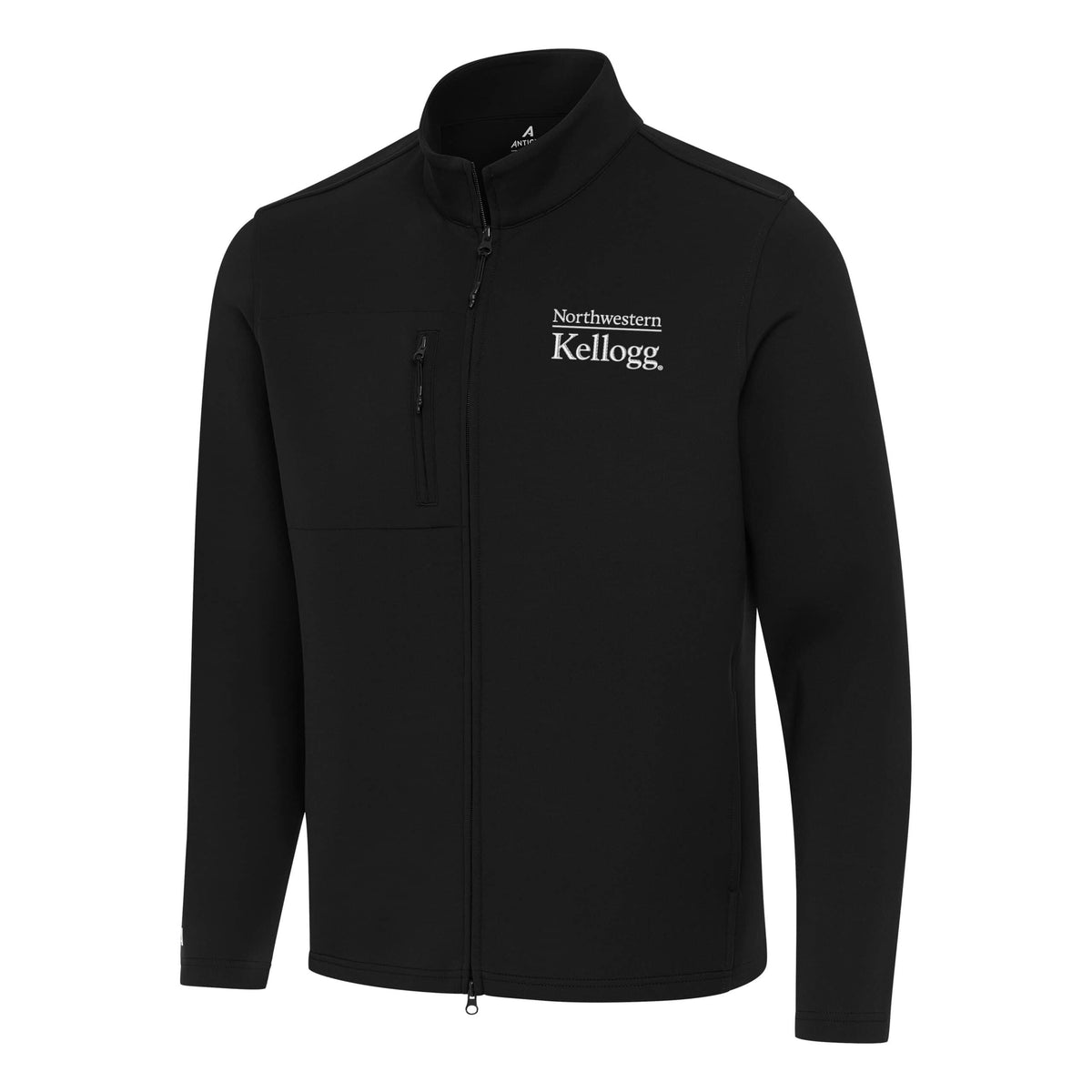 Northwestern I Kellogg Antigua Men's Objection Black Jacket-2