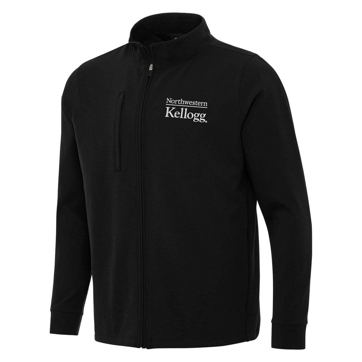 Northwestern I Kellogg Antigua Men's Regard Black Jacket-2