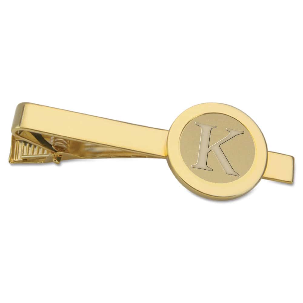 Northwestern | Kellogg Gold Plated Tie Tack/Lapel Pin with K Design