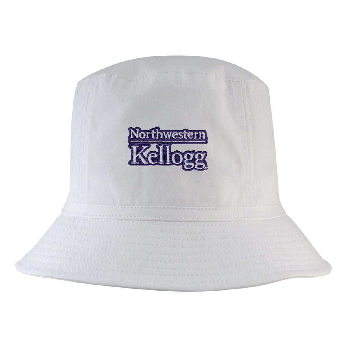 Northwestern I Kellogg White Sunny Floppy Bucket Hat