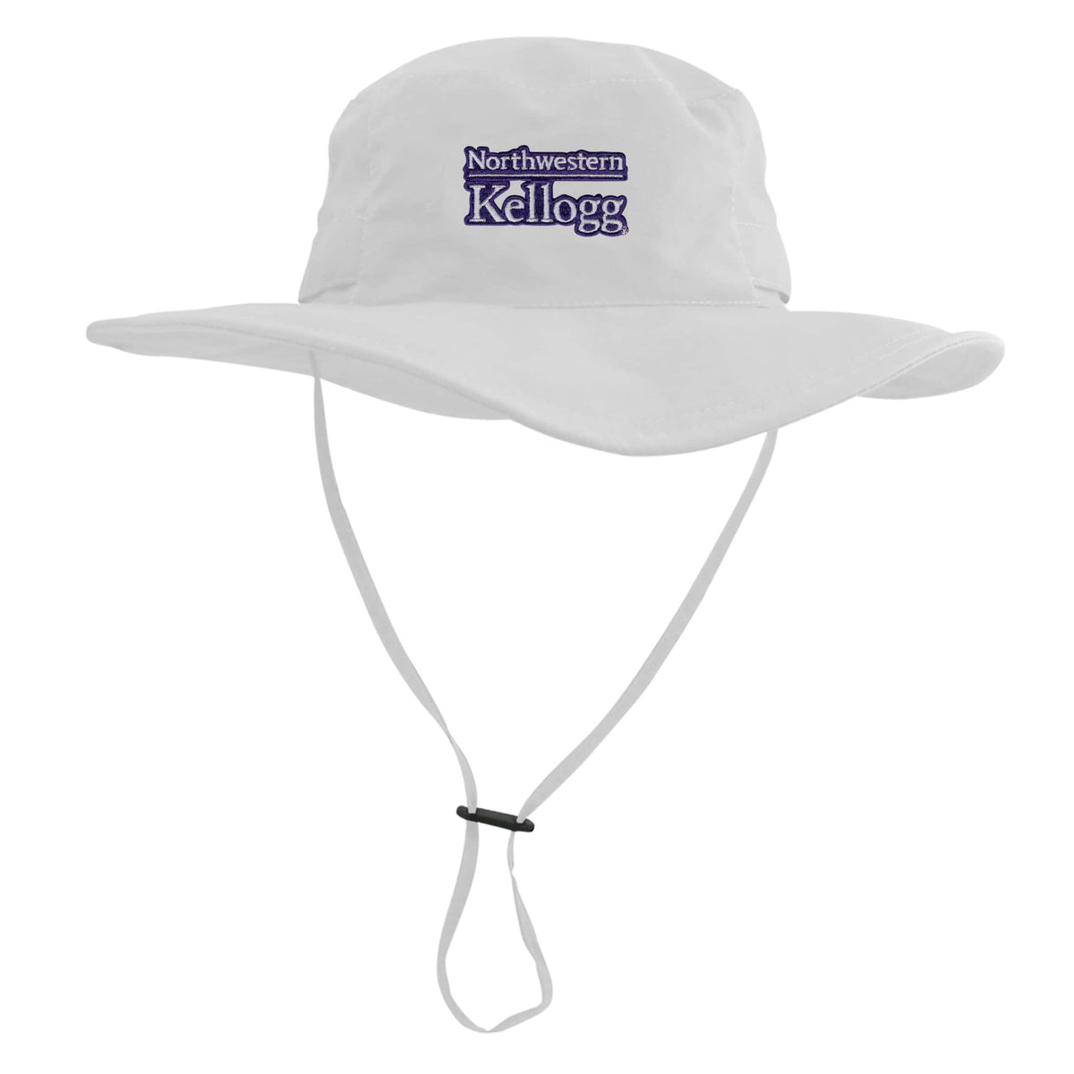 Northwestern I Kellogg LogoFit White Outback Boonie Hat