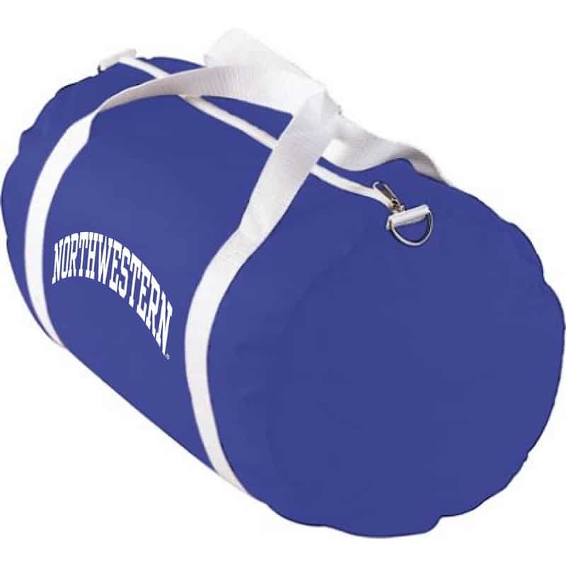 Northwestern University Wildcats Augusta Sportswear Purple Nylon Sports Bag AS2000