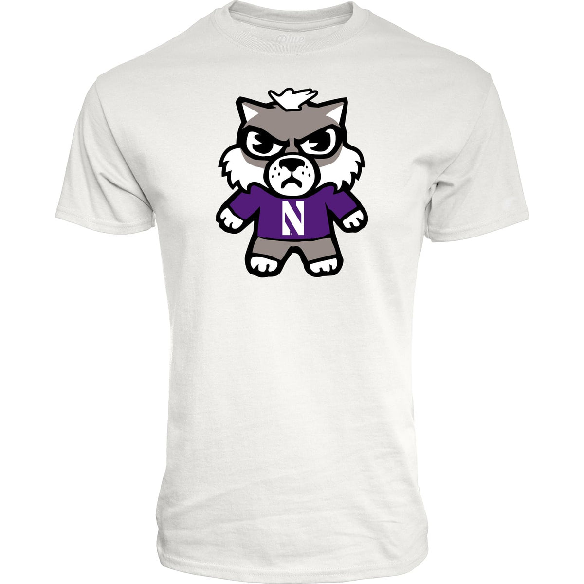 Northwestern University Wildcats Tokyodachi Shibuya Design White Tee Shirt