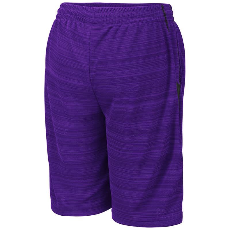 Northwestern University Wildcats Colosseum Purple Youth Wewak Short with N-Cat Design