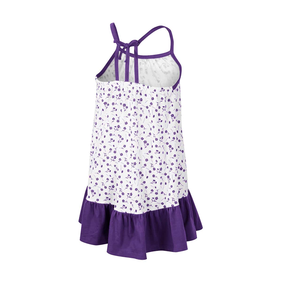 Northwestern University Wildcats Colosseum Toddler Robin Floral Dress-Back