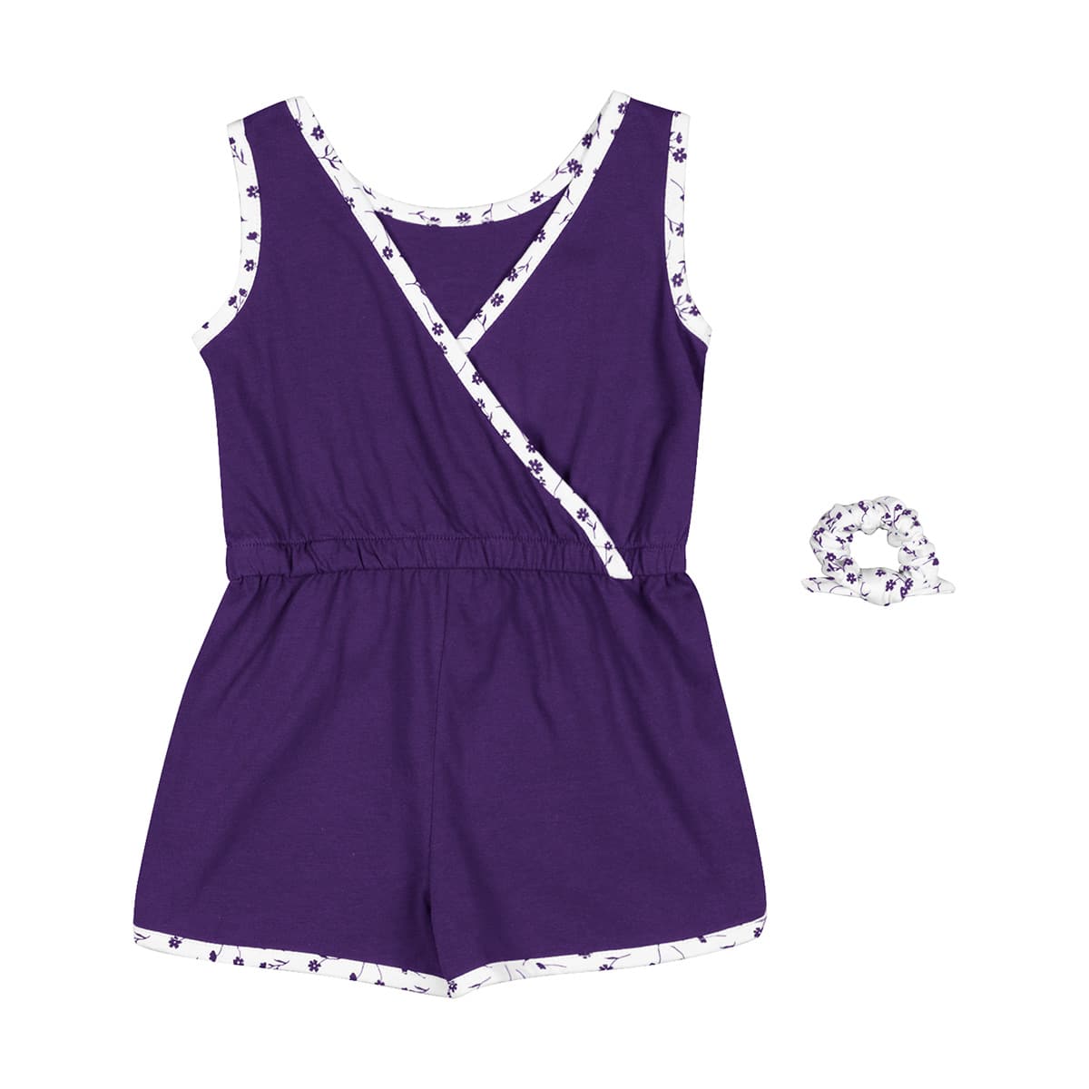 Northwestern University Wildcats Colosseum Toddler Scoops Ahoy Romper-Back