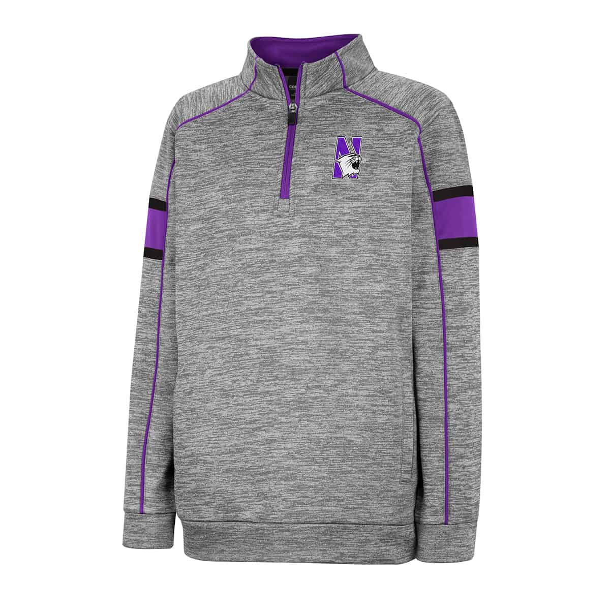 Northwestern University Wildcats Colosseum Youth Sloolunkas 1/4 Zip
