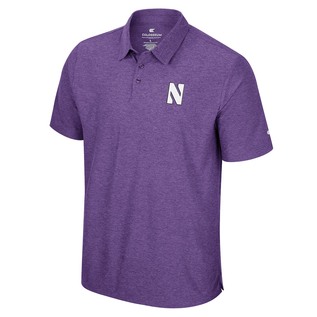 Northwestern University Wildcats Colosseum Men’s Skynet Polo