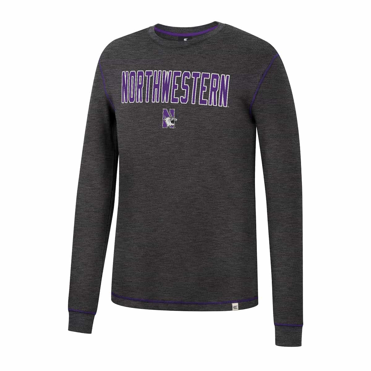 Northwestern University Wildcats Colosseum Men's Noonan L/S Thermal Tee