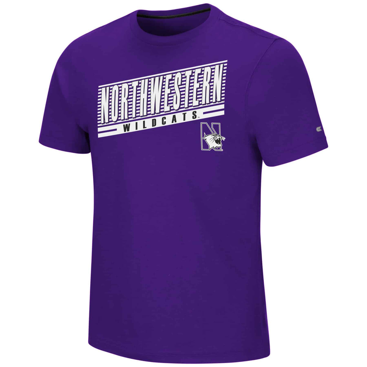 Northwestern University Wildcats Colosseum Men's Purple Pawnee S/S Tee