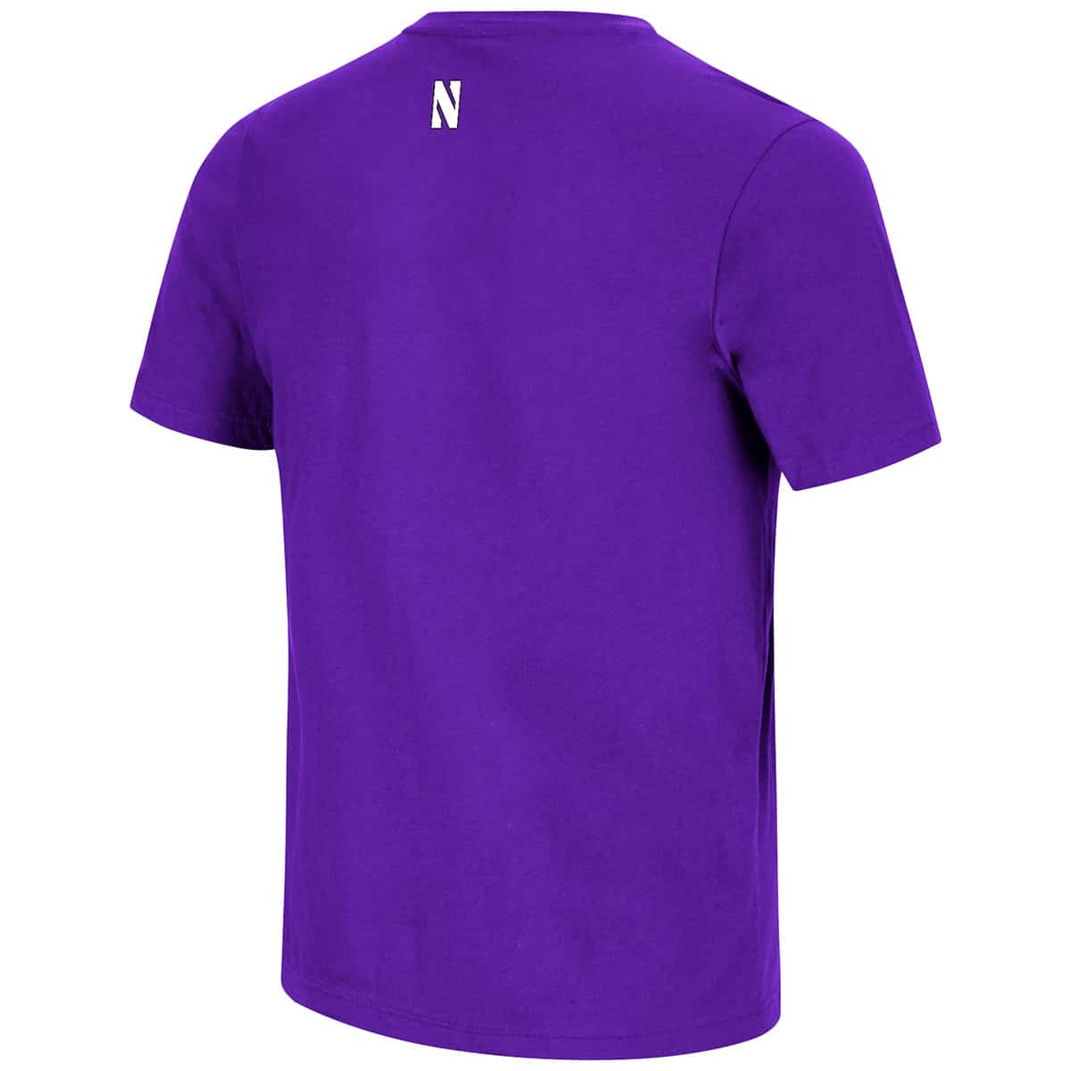 Northwestern University Wildcats Colosseum Men's Purple Hungus S/S Tee-Back Side