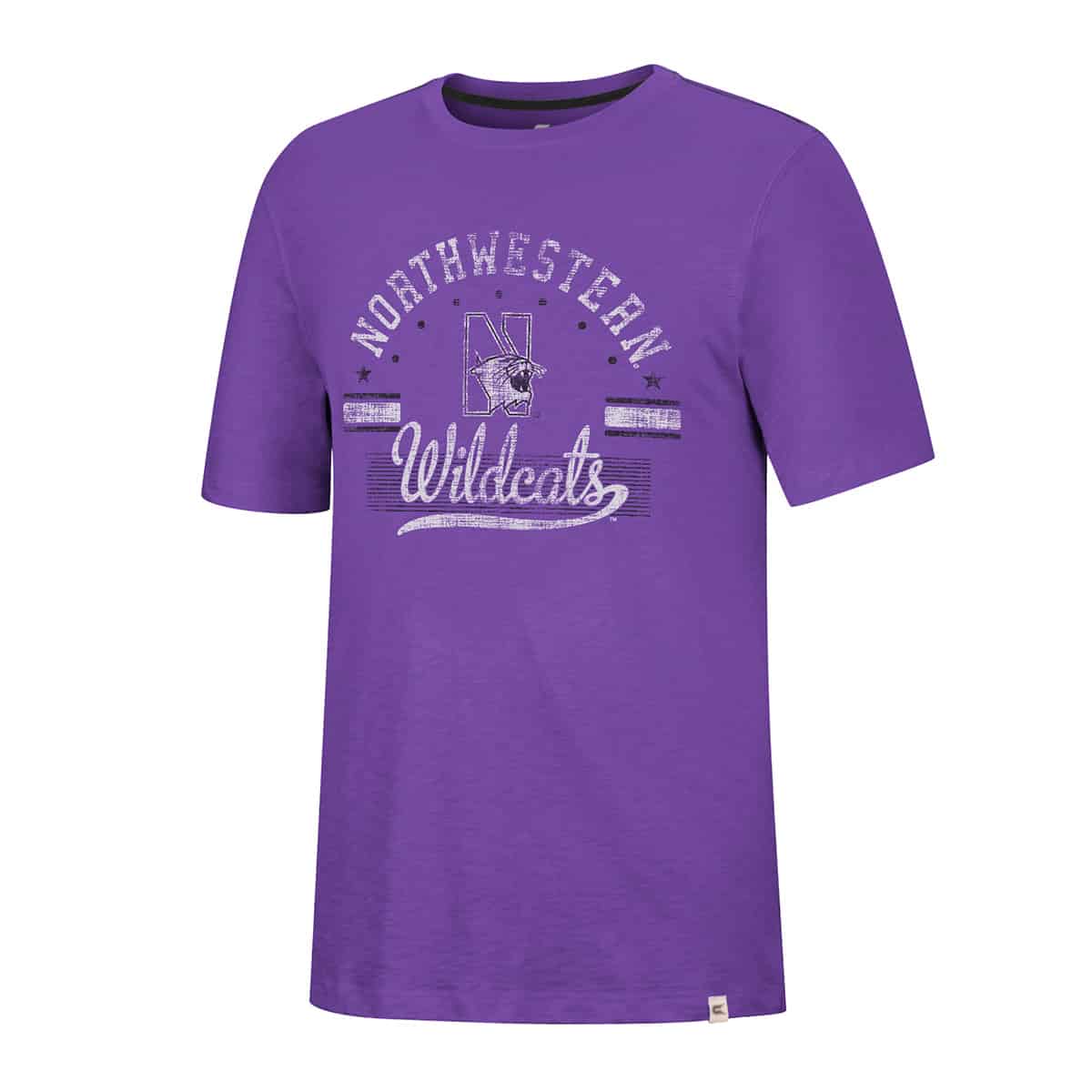 Northwestern University Wildcats Colosseum Men's Hook It In S/S Tee