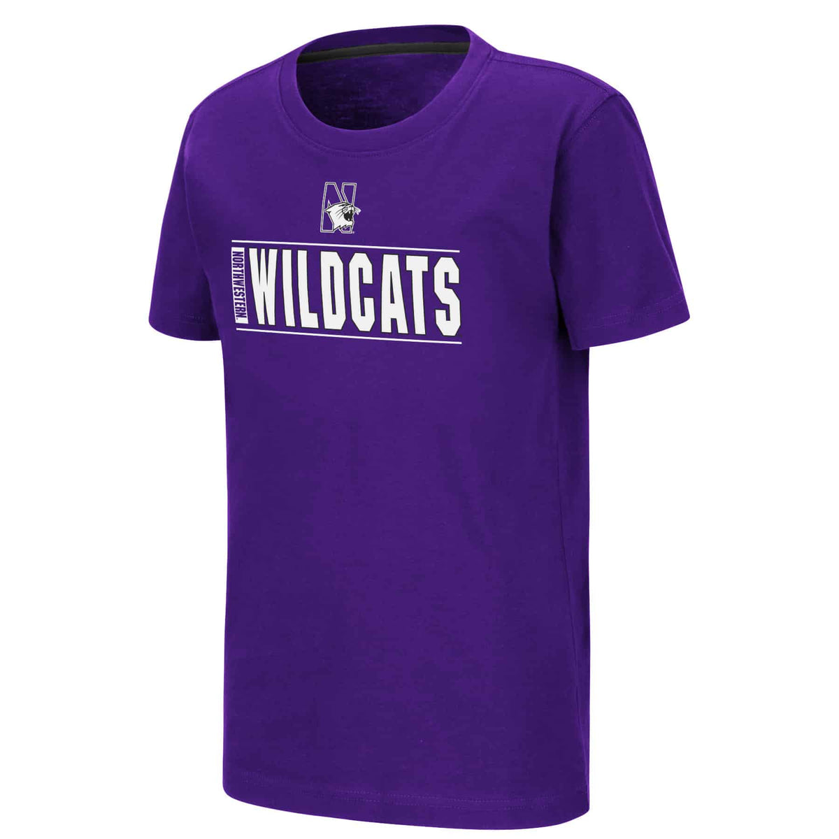 Northwestern University Wildcats Colosseum Youth Mesmo S/S T-Shirt