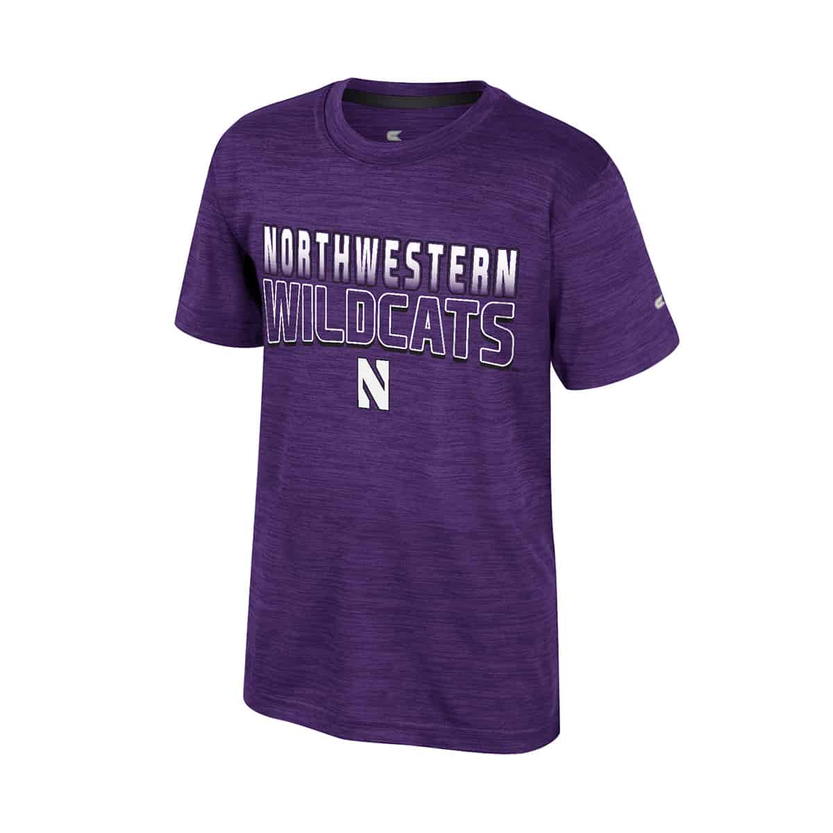 Northwestern University Wildcats Colosseum Youth Creative Control S/S Tee