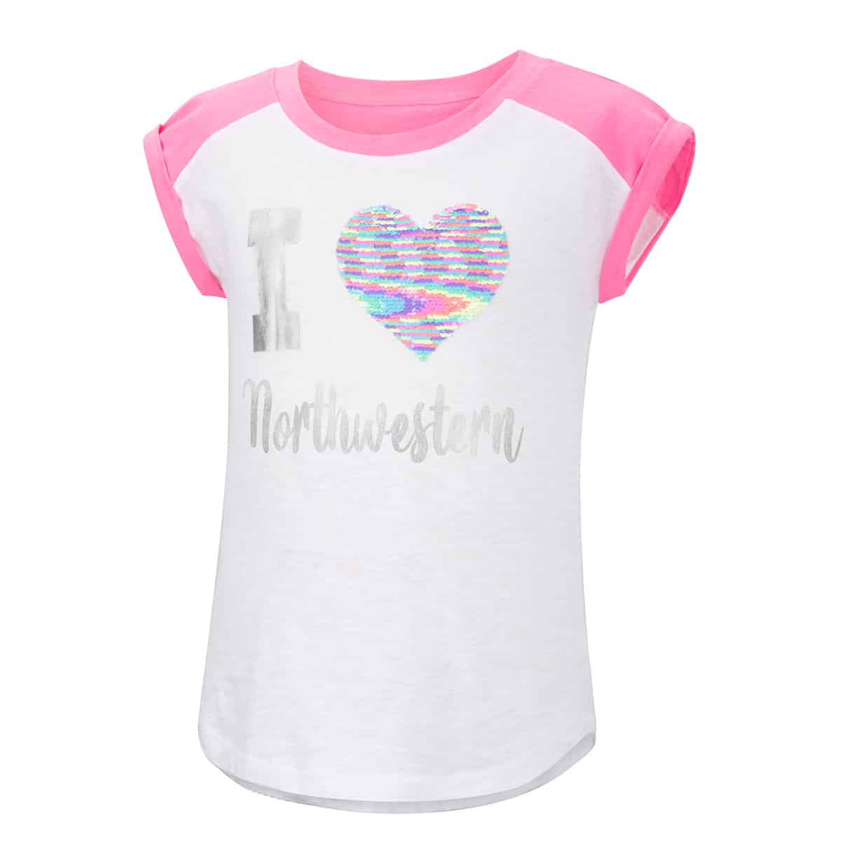 Northwestern University Wildcats Colosseum Girls Patty-Cake Tee