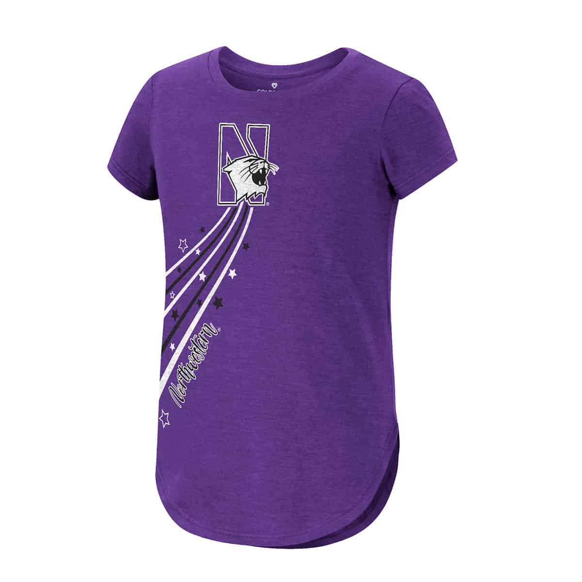 Northwestern University Wildcats Colosseum Girls Never Explain Anything S/S Tee
