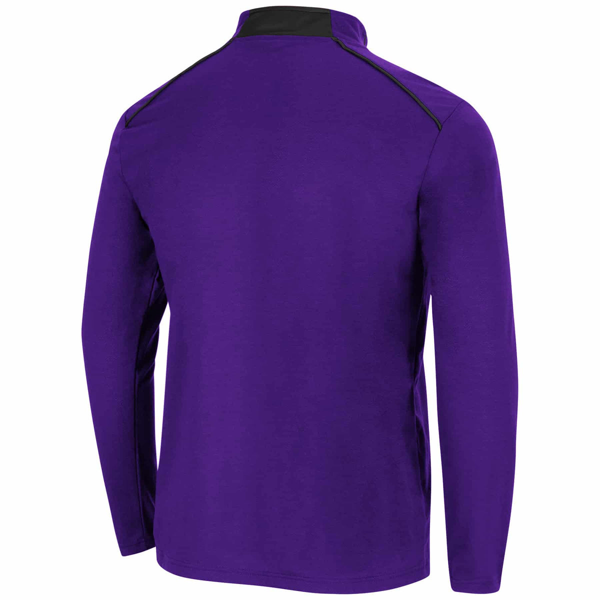 Northwestern University Wildcats Colosseum Men's Purple Eastwood 1/4 Zip Backside
