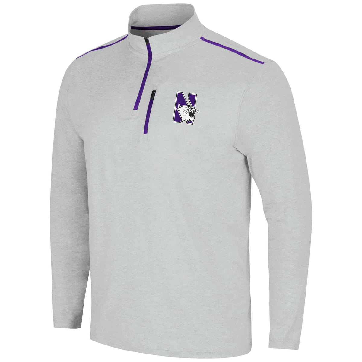 Northwestern University Wildcats Colosseum Men's Great Scott! 1/4 Zip