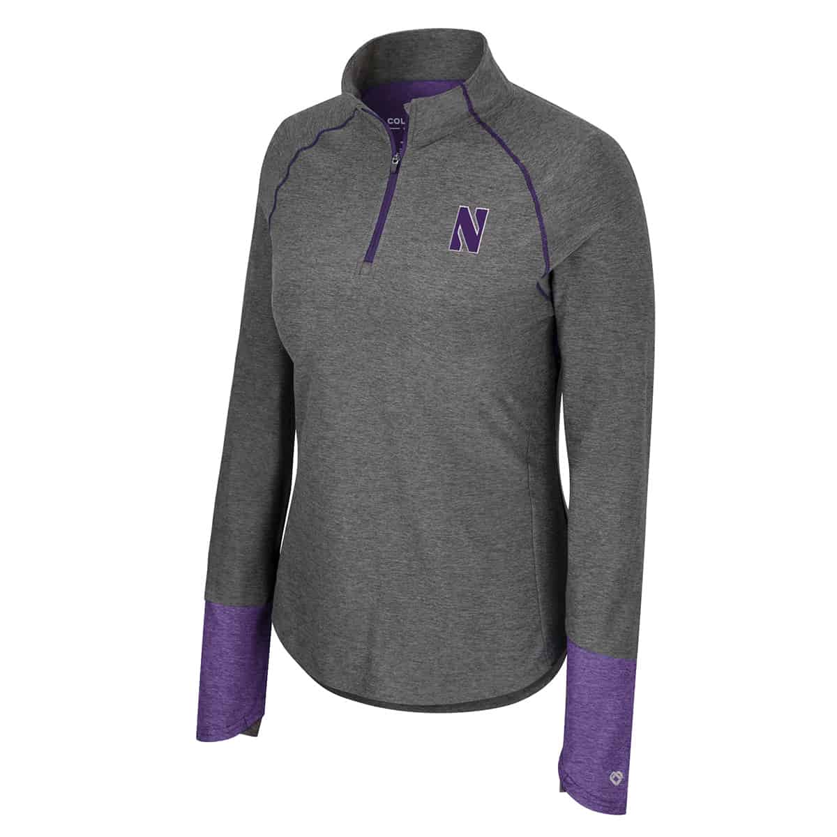 Northwestern University Wildcats Colosseum Ladies Morningside 1/4 Zip