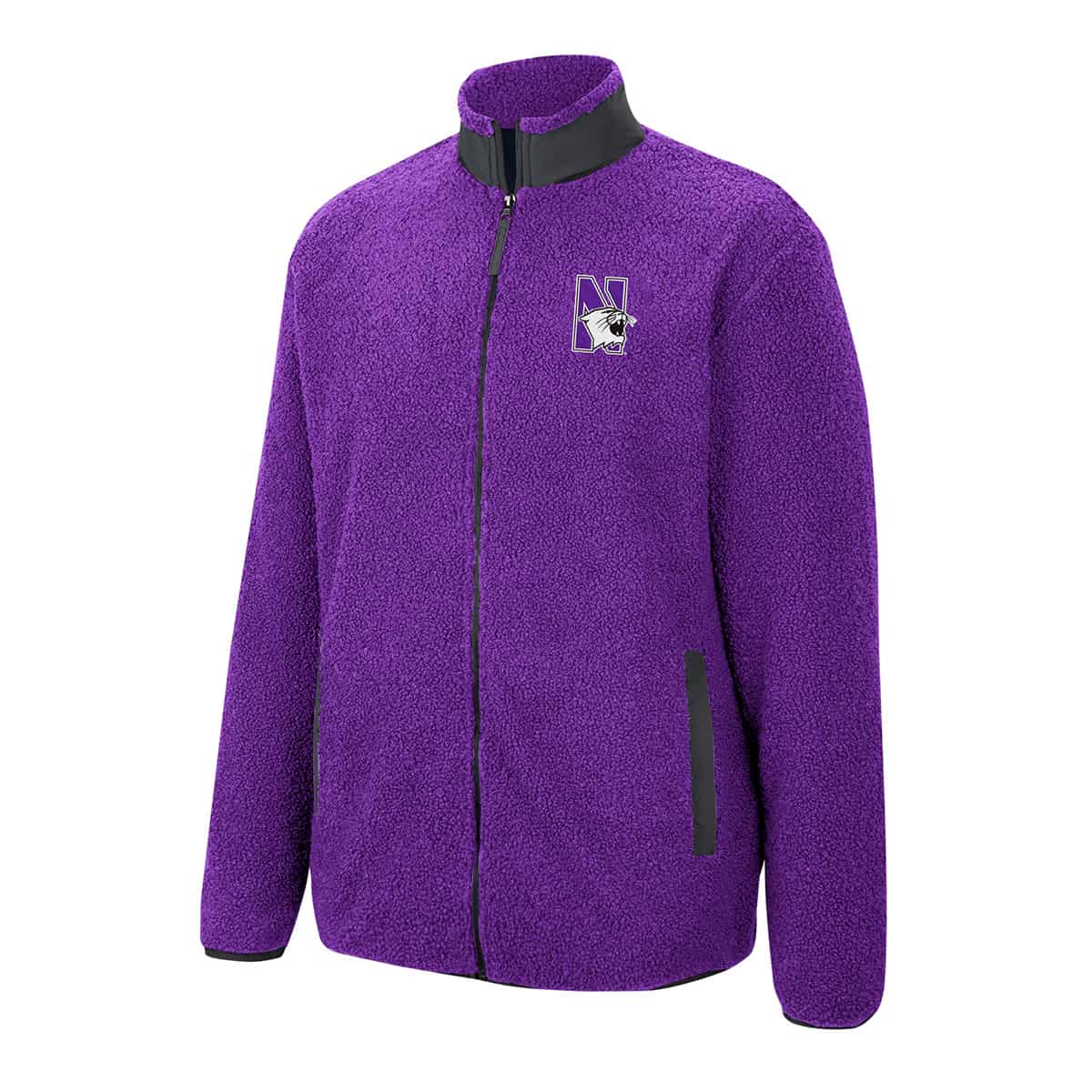 Northwestern University Wildcats Colosseum Men's Keeping Score Fz Jacket