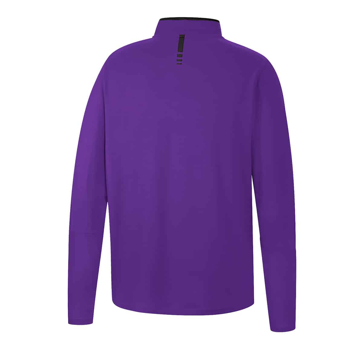 Northwestern University Wildcats Colosseum Men's Spaulding 1/4 Windshirt - Back Side