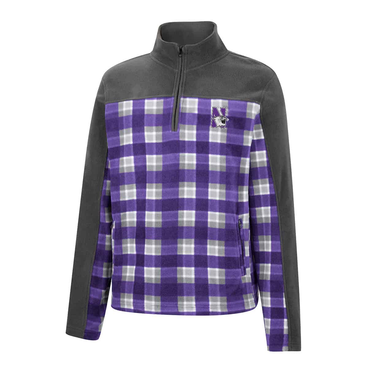 Northwestern University Wildcats Colosseum Men's Ellis 1/4 Zip Jacket