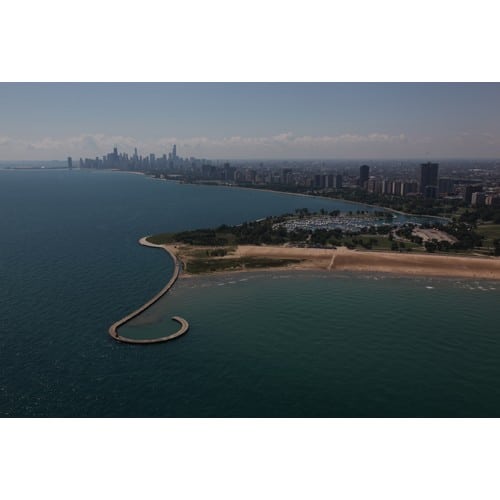 Chicago Postcard: Montrose Harbor Looking South CPC0038