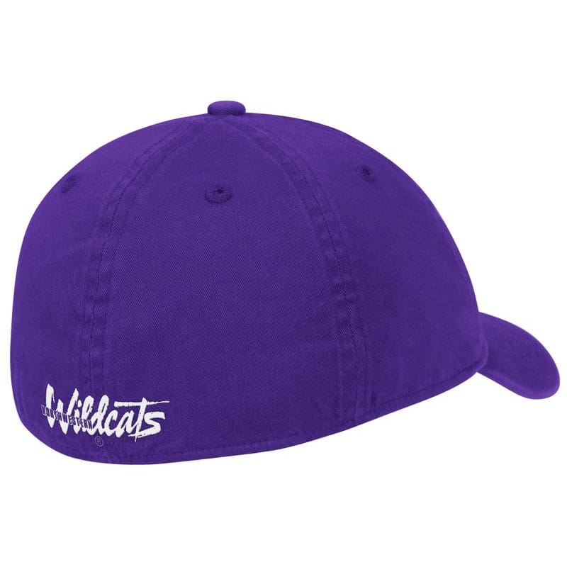 Northwestern University Wildcats Purple Unconstructed Flexfit Hat with N-Cat Design