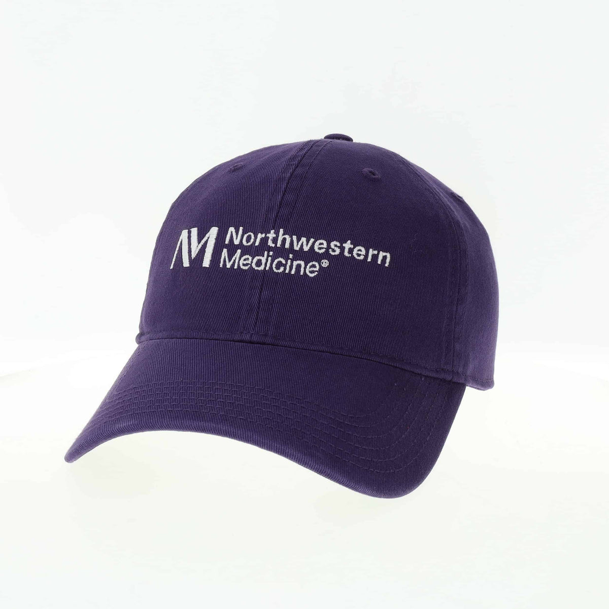 Northwestern Feinberg School of Medicine Legacy Unconstructed Adjustable Purple Hat