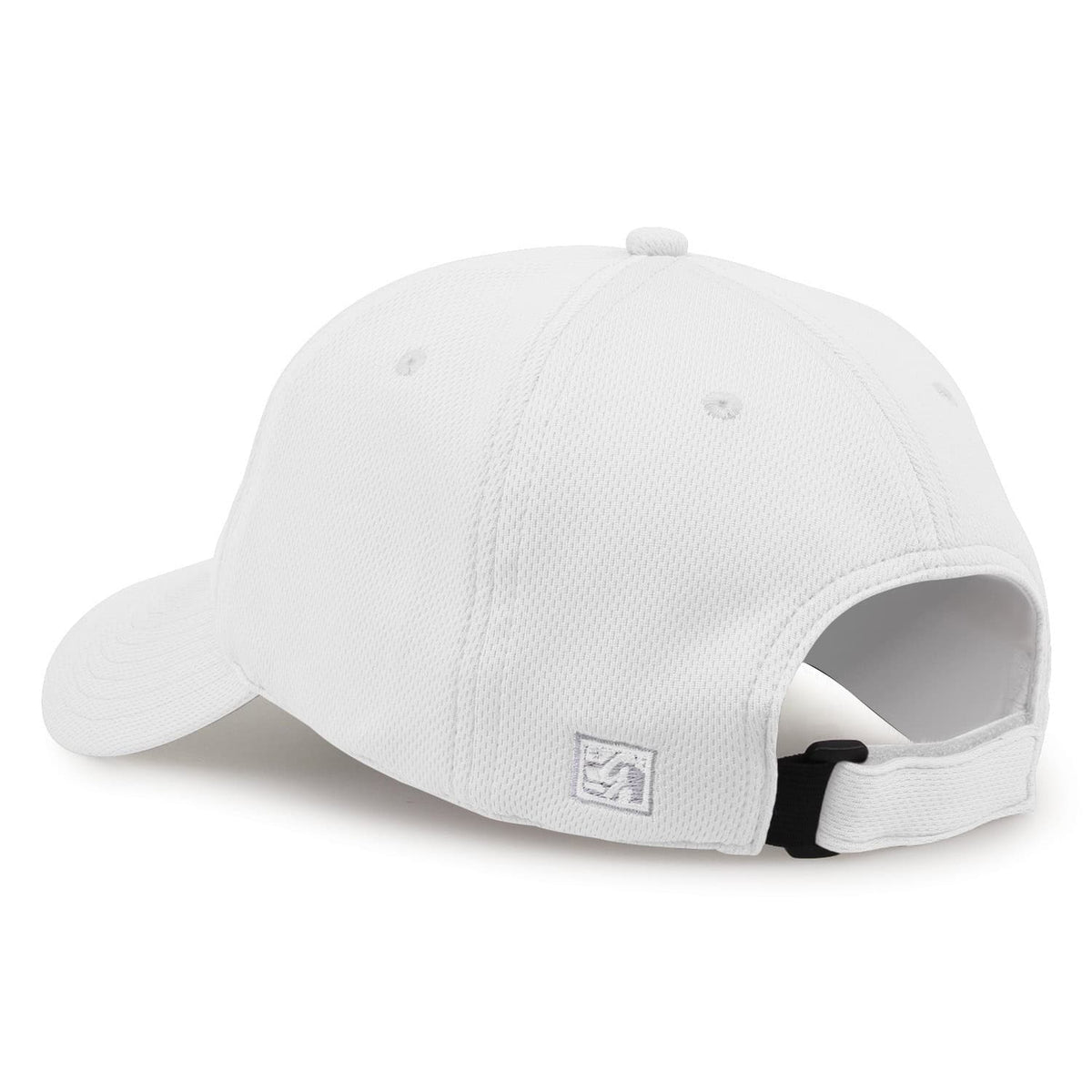 Northwestern University Wildcats Game Unconstructed White Velcro Back Hat with Multicolor N-cat Design -Back