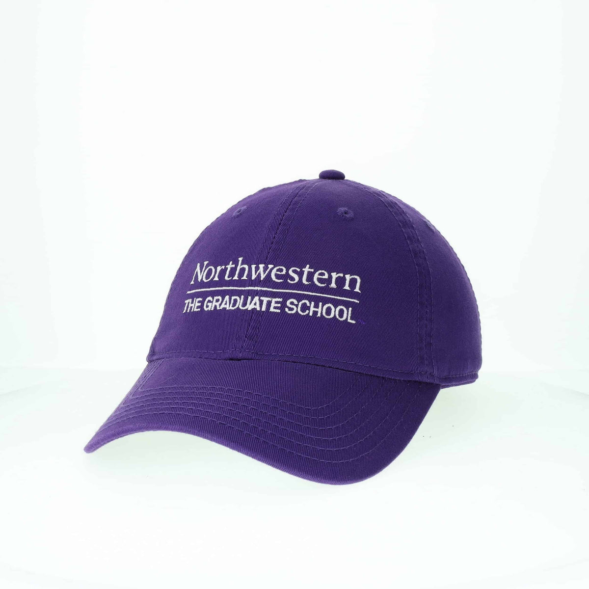 Northwestern Graduate School Legacy Unconstructed Adjustable Purple Hat