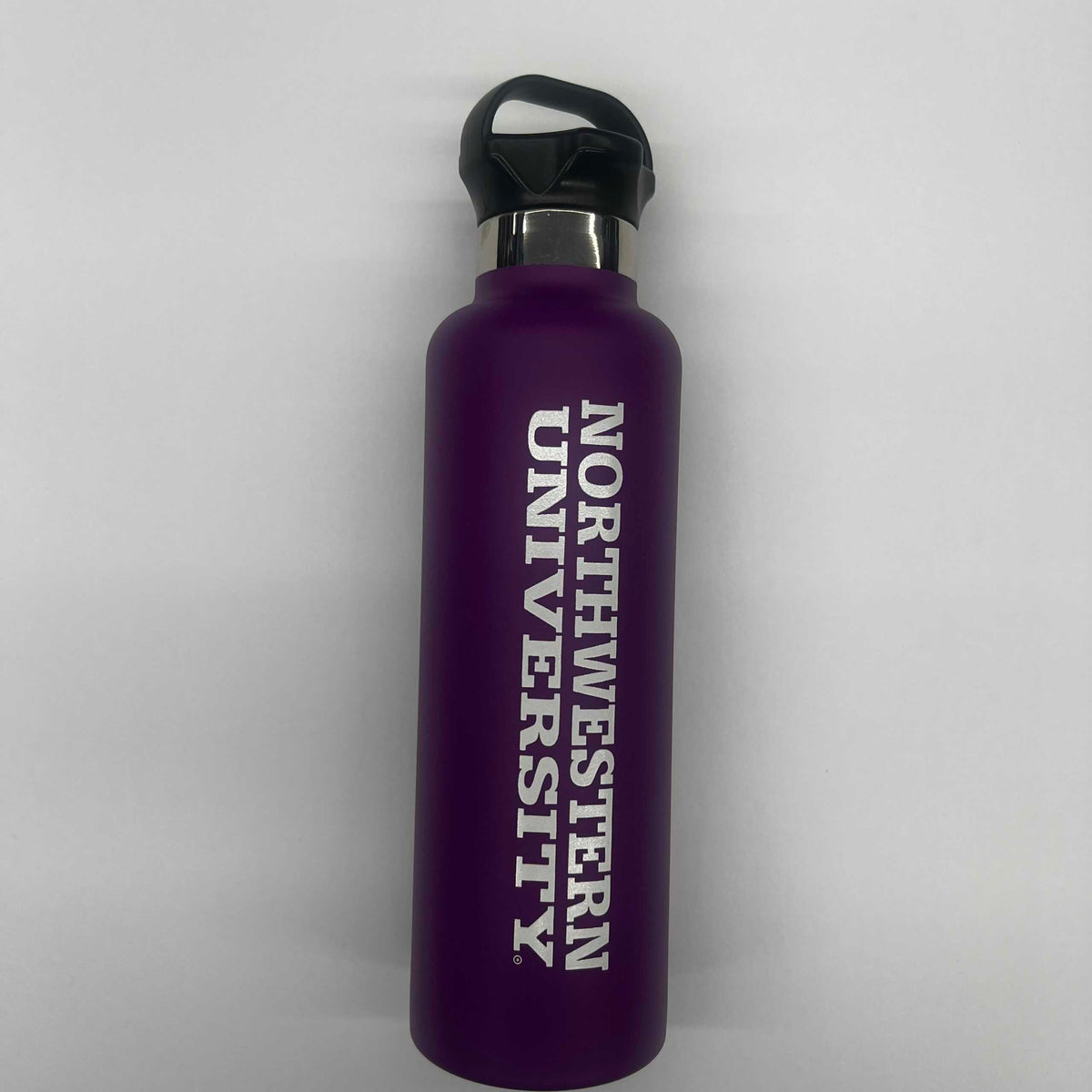 Northwestern University Wildcats 25 oz. h2go Ascent Stainless Steel Insulated Purple Water Bottle-2