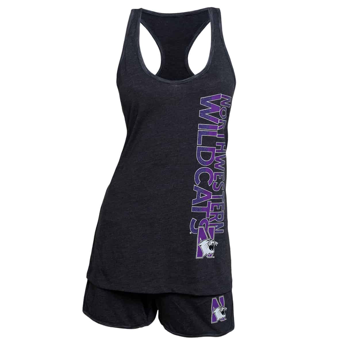 Northwestern University Wildcats Ladies Tank Top and Short Set