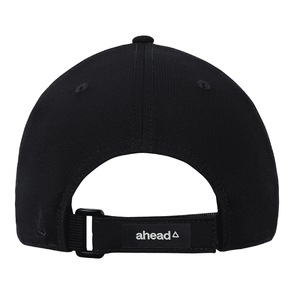 Northwestern University Wildcats Ahead Constructed Performance Black Velcro Back Hat with N-Cat Design -Back