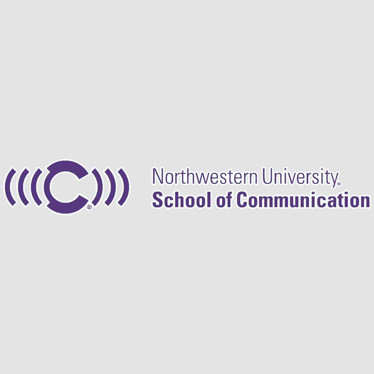 Northwestern University Wildcats Communication Design Outside Application Decal