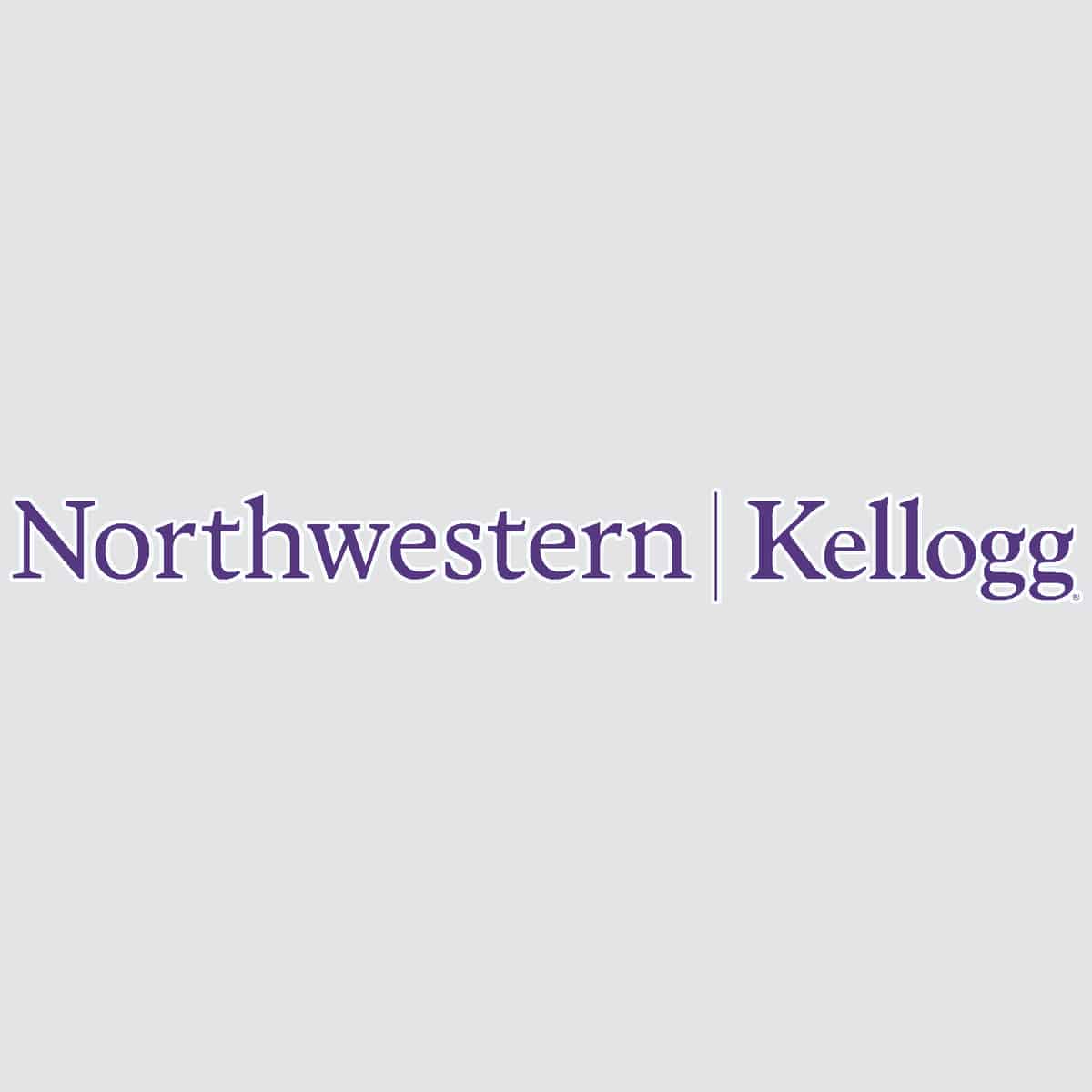 Northwestern University Wildcats Kellogg Design Outside Application Long Decal