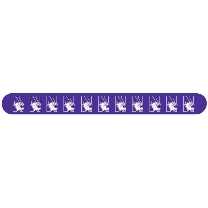 Northwestern Wildcats Purple Nail File with N-Cat Design