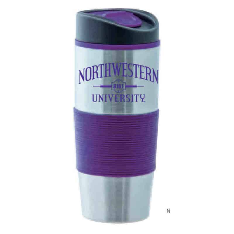Northwestern Wildcats 16oz. Lincoln Tumbler Travel Mug with "Northwestern University 1851" Design
