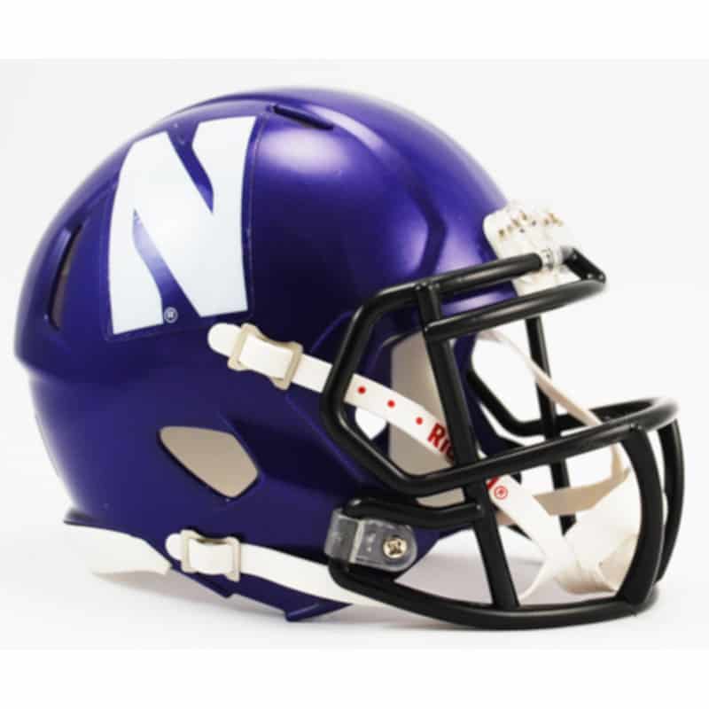 Northwestern Wildcats Mini Speed Helmet