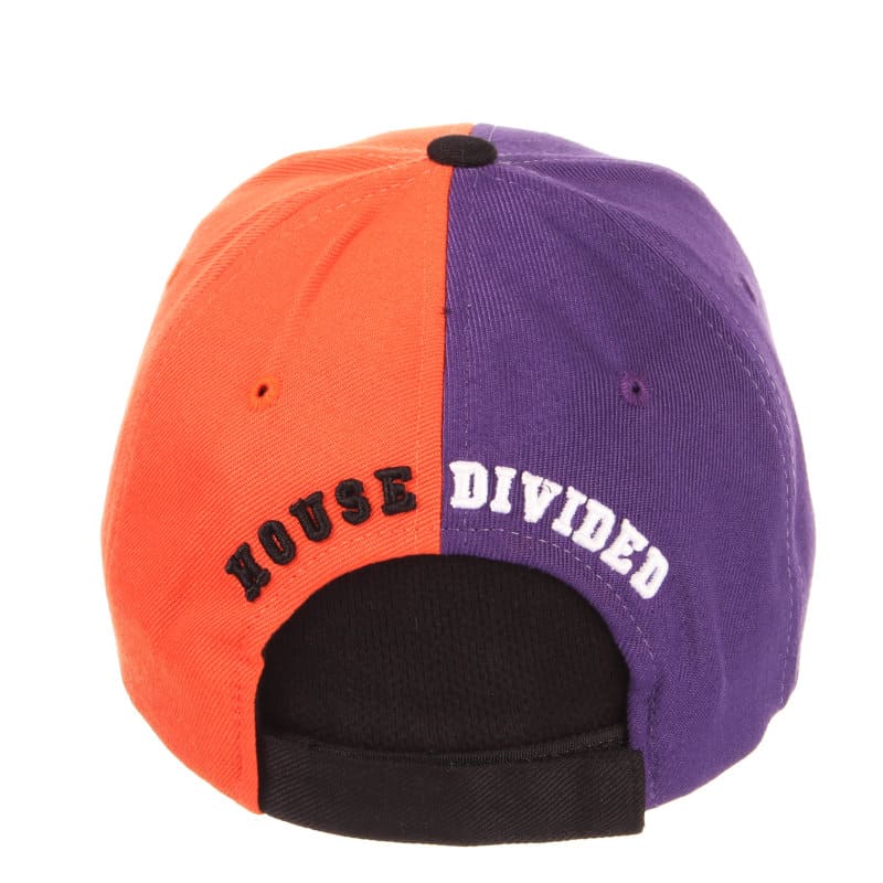 Northwestern University Wildcats House Divided Hat with Illinois Fighting Illini-Orange Panel