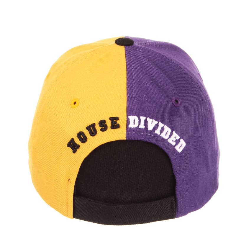 Northwestern University Wildcats House Divided Hat with Iowa Hawkeyes