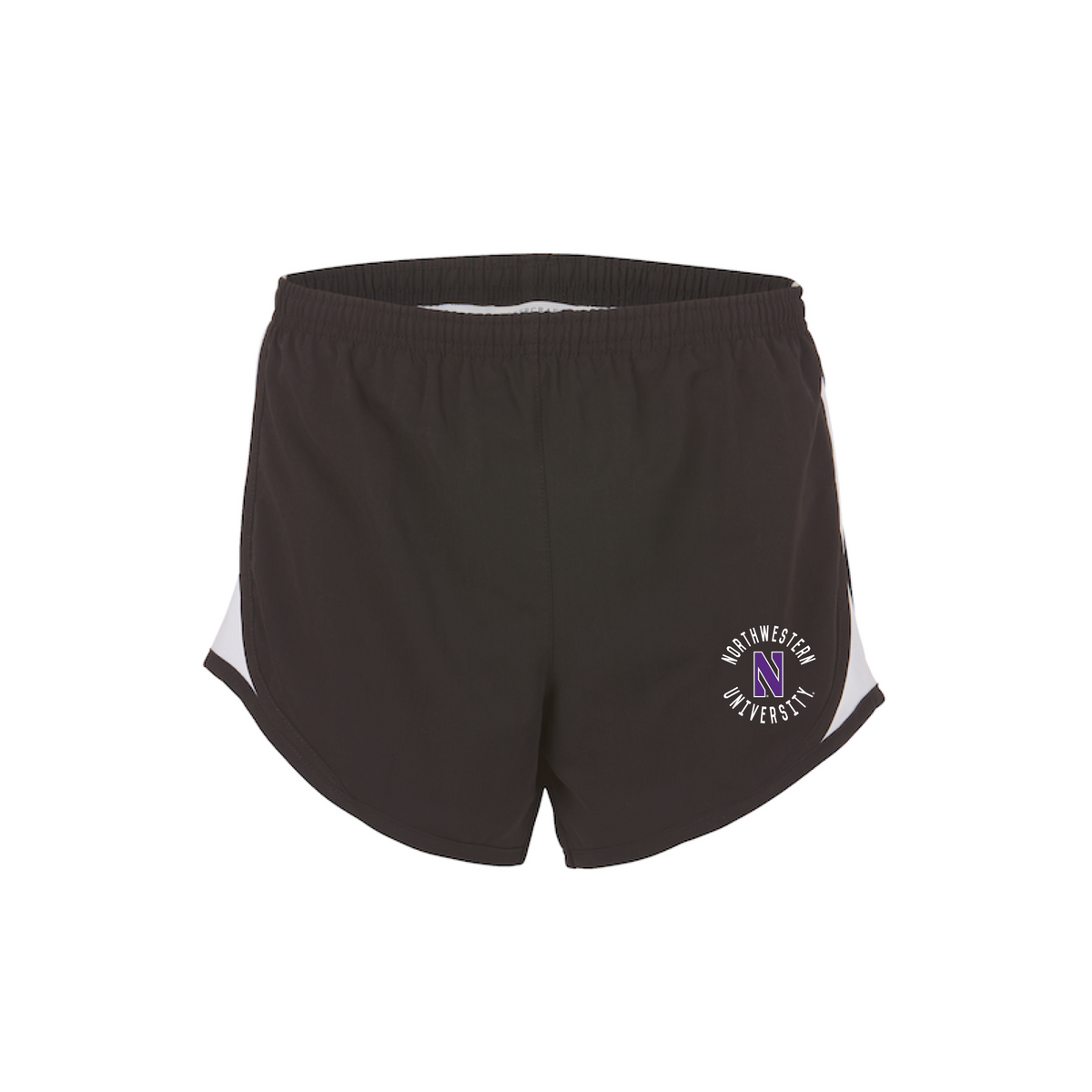 Northwestern University Wildcats Boxercraft Women's Basic Sport Short in Black