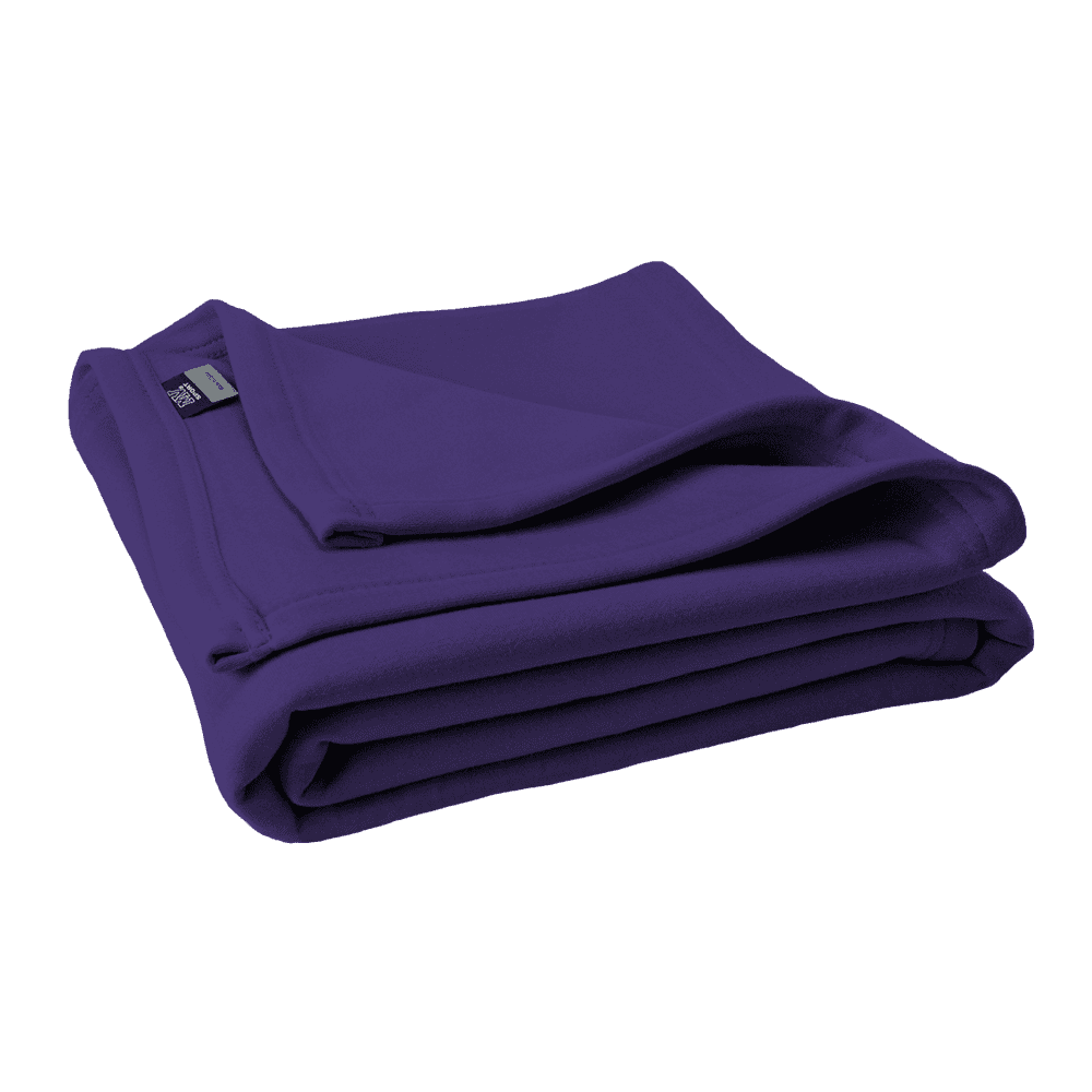 Northwestern University Wildcats Purple Pro-Weave® Sweatshirt Blanket-2