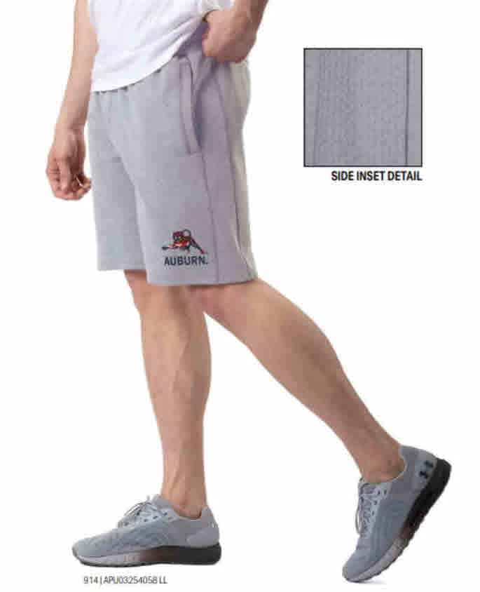 Northwestern University Wildcats Men's Under Armour Steel Double Knit Jacquard Short-3