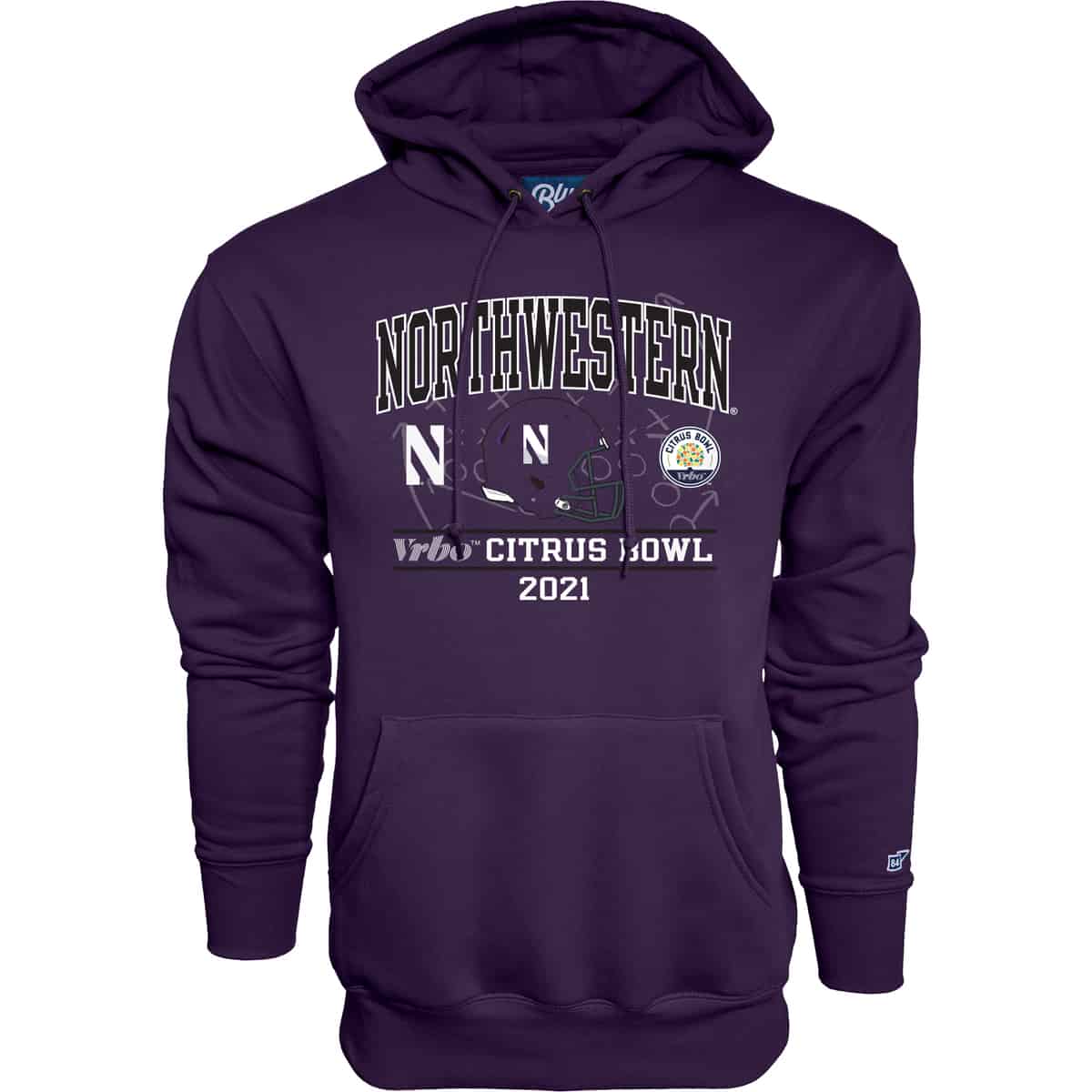 Northwestern University Wildcats Citrus Bowl 2021 Hooded Sweatshirts