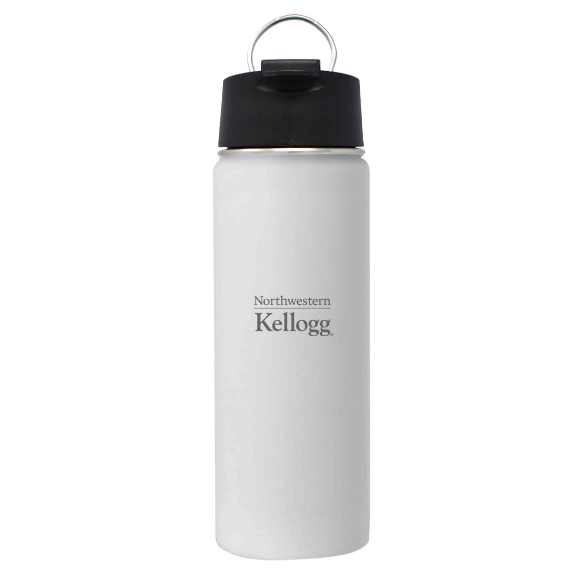 Northwestern I Kellogg Laser Engraved 20 oz. White Hyper Sport Vacuum Travel Tumbler