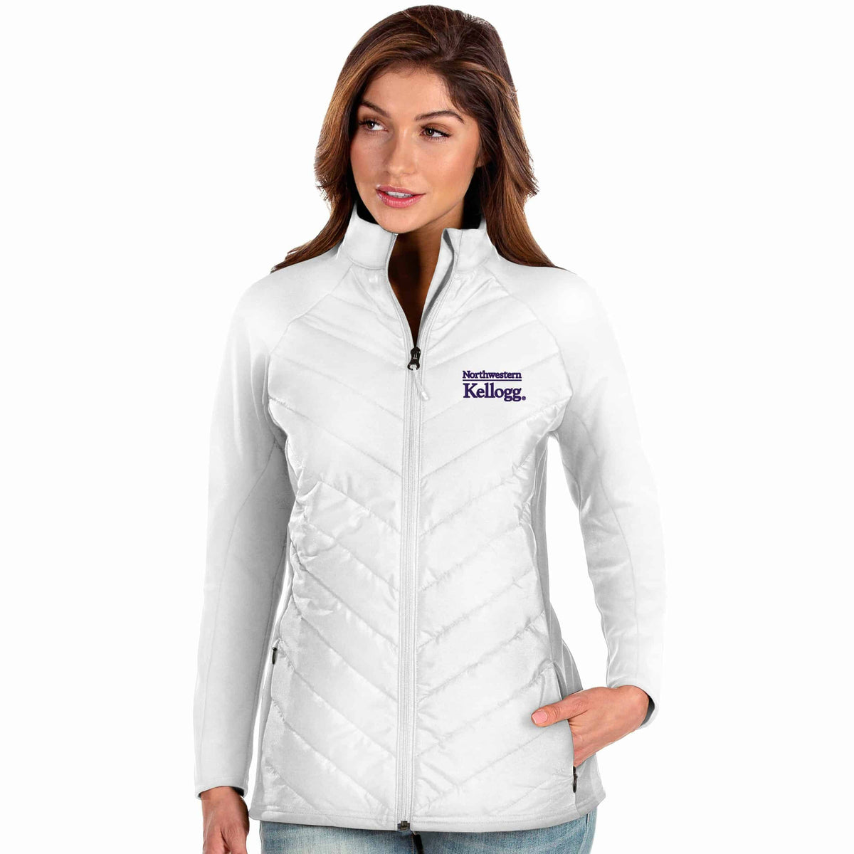 Kellogg Women's Antigua Altitude Jacket in White